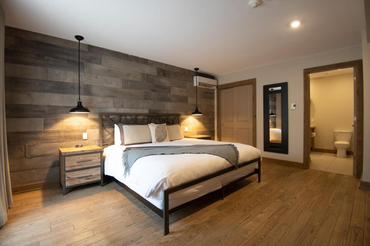 Hotel "Le Suisse" Saint-Donat-de-Montcalm Dış mekan fotoğraf