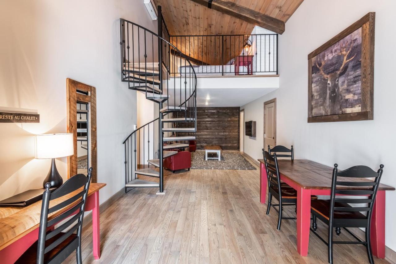 Hotel "Le Suisse" Saint-Donat-de-Montcalm Dış mekan fotoğraf