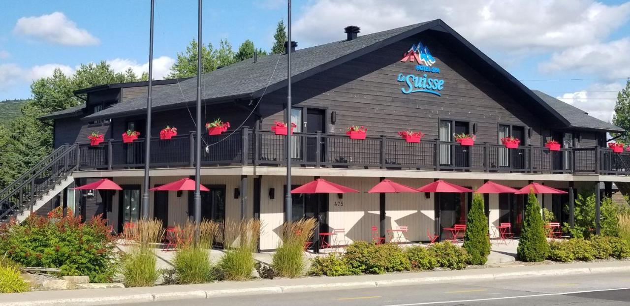 Hotel "Le Suisse" Saint-Donat-de-Montcalm Dış mekan fotoğraf